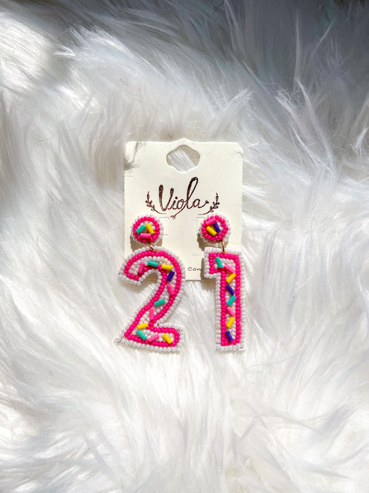 21 earrings