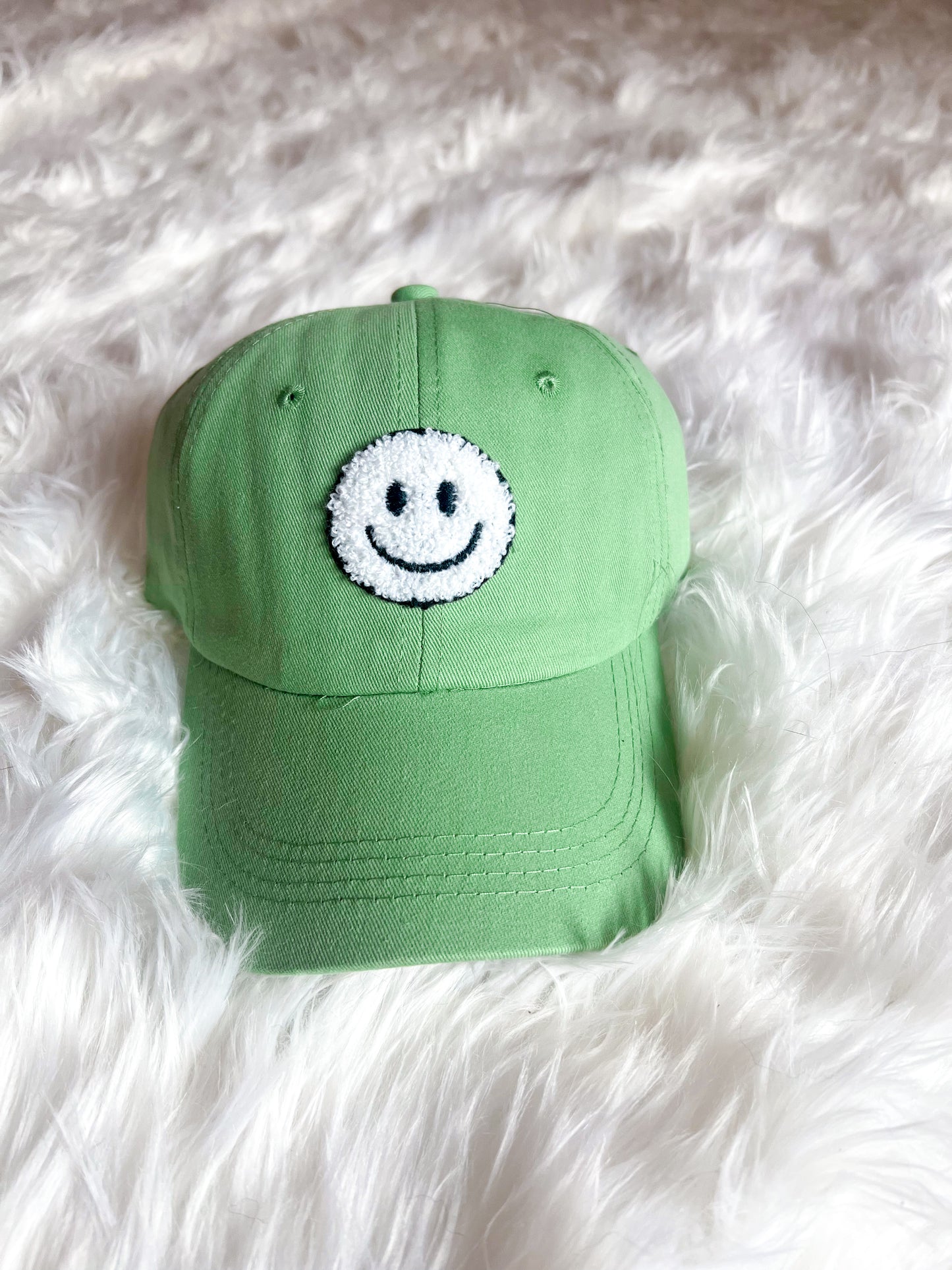 smiley hat