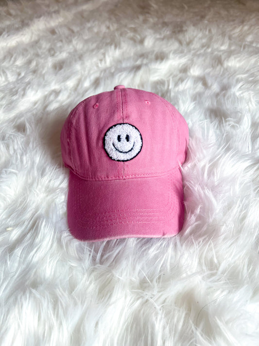 smiley hat