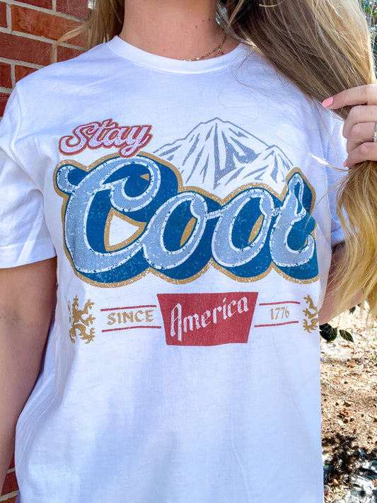 Stay cool oversized tee