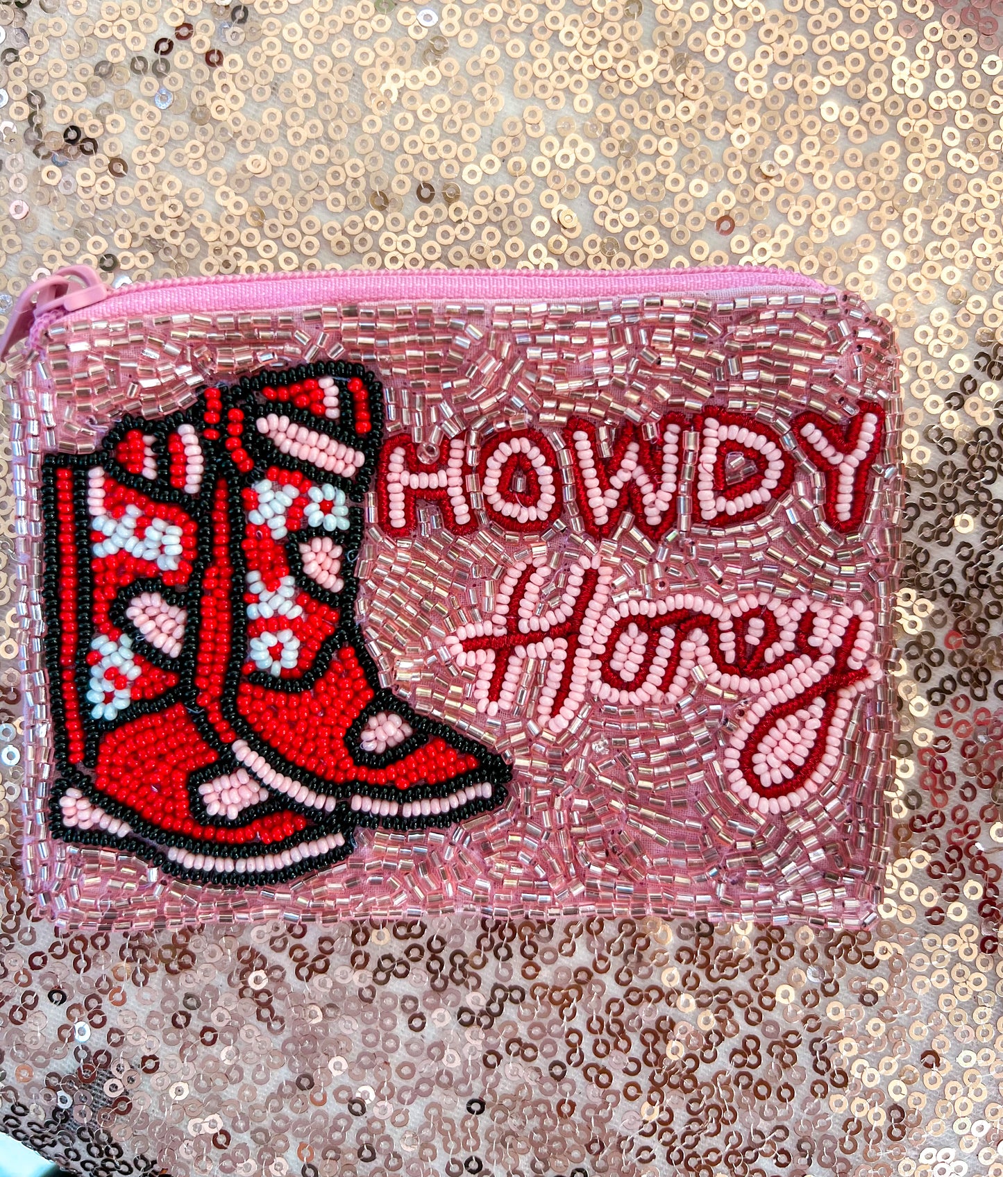 Howdy Honey change purse